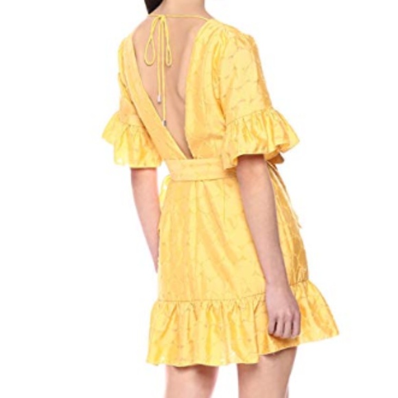 C/MEO COLLECTIVE Honey Wrap Dress. - Picture 2 of 7